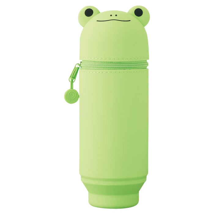 Lihit Lab Big Frog Pen Case A7714-13 - Spacious and Stylish Storage Solution from Japan-Kiichin - The #1 Place for Japanese Goods in Your Hand!