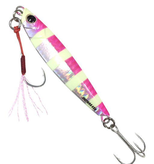 Major Craft Jigpara Short 30G Hairtail Special Color Zebra Pink Metal Jig-Kiichin - The #1 Place for Japanese Goods in Your Hand!