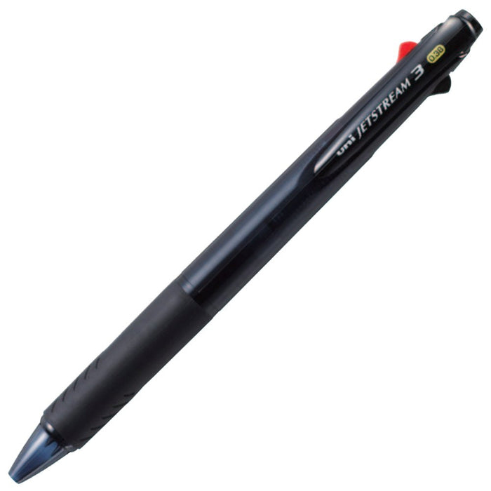 Mitsubishi Pencil Jet Stream 3 Color Ballpoint Pen 0.38 Transparent Black Easy to Write-Kiichin - The #1 Place for Japanese Goods in Your Hand!