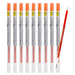 Mitsubishi Pencil 0.38 Ballpoint Pen Refills Style Fit Signo Mandarin Orange 10 Pack-Kiichin - The #1 Place for Japanese Goods in Your Hand!
