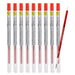 Mitsubishi Pencil Style Fit Signo 0.38 Red Ballpoint Pen Refill Pack of 10-Kiichin - The #1 Place for Japanese Goods in Your Hand!