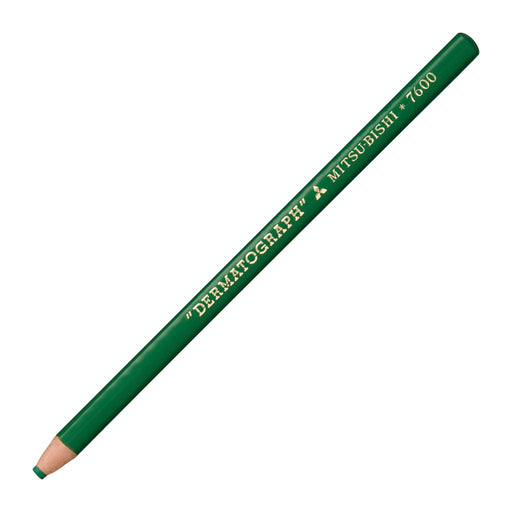 Mitsubishi Pencil No.7600 Green Oil-Based Colored Dermatograph - Pack of 12-Kiichin - The #1 Place for Japanese Goods in Your Hand!