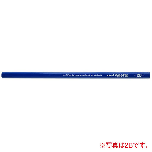 Mitsubishi Pencil Uni Palette Pastel Blue 6B Drawing Pencil Pack of 12-Kiichin - The #1 Place for Japanese Goods in Your Hand!