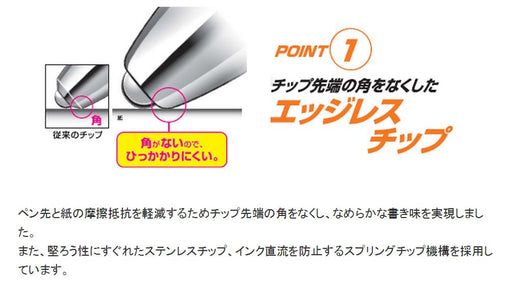 Mitsubishi Pencil Signo Rt1 Green Gel Ballpoint Pen 0.28mm Pack of 10-Kiichin - The #1 Place for Japanese Goods in Your Hand!