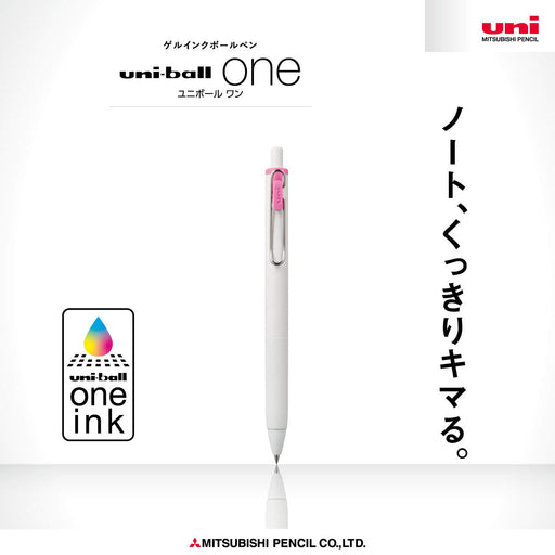 Mitsubishi Pencil Uniball One Gel Ballpoint Pen 0.38 Baby Pink 10-Pack-Kiichin - The #1 Place for Japanese Goods in Your Hand!