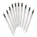 Mitsubishi Pencil Uniball One Gel Ballpoint 0.38 Green Black 10 Pieces Pack-Kiichin - The #1 Place for Japanese Goods in Your Hand!