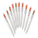 Mitsubishi Pencil Uniball One 0.38 Gel Ballpoint Pen in Mandarin Orange Pack of 10-Kiichin - The #1 Place for Japanese Goods in Your Hand!