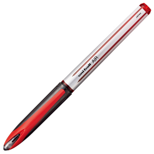 Mitsubishi Pencil Uniball Air 0.7 Red Water-Based Ballpoint Pen 10 Pieces Pack-Kiichin - The #1 Place for Japanese Goods in Your Hand!
