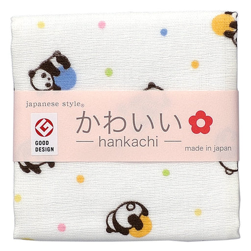 Nissen Chamber Of Commerce Shoko Japanese Style Rolling Panda Handkerchief J K3556-Kiichin - The #1 Place for Japanese Goods in Your Hand!
