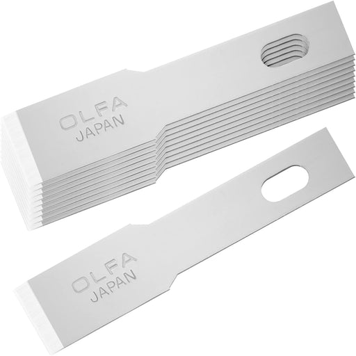 Olfa Art Knife Pro 10-Piece Replacement Flat Blade Set - XB157H Olfa-Kiichin - The #1 Place for Japanese Goods in Your Hand!