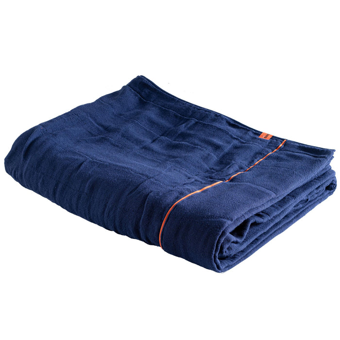 Ostd Plus Gauze Towel Blanket Single 140x190cm Navy Blue-Kiichin - The #1 Place for Japanese Goods in Your Hand!