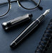 Platinum Pen #3776 Century Extra Fine Black Diamond with Kanji Love Sticker-Kiichin - The #1 Place for Japanese Goods in Your Hand!