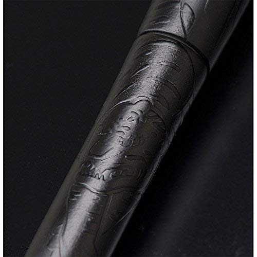 Charcoal Powder Taka-Makie Platinum Izumo Fountain Pen Medium Letter Jet Black Bamboo Forest Tiger Illustration-Kiichin - The #1 Place for Japanese Goods in Your Hand!
