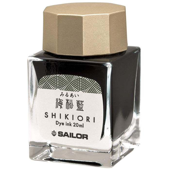Sailor Fountain Pen Shikiori Izayoi No Yume Umi Matsui Ai 13-1008-204 with Bottle Ink-Kiichin - The #1 Place for Japanese Goods in Your Hand!