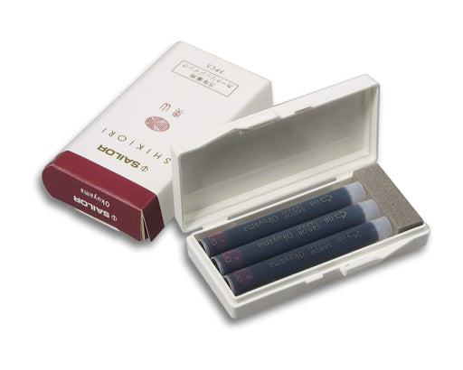 Sailor Fountain Pen Shikiori Okuyama Ink Cartridges 3-Piece Set-Kiichin - The #1 Place for Japanese Goods in Your Hand!