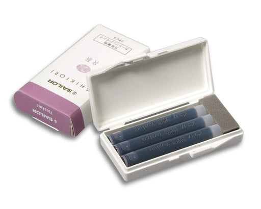 Sailor Fountain Pen Shikiori Yozakura 3 Piece Ink Cartridge Set-Kiichin - The #1 Place for Japanese Goods in Your Hand!