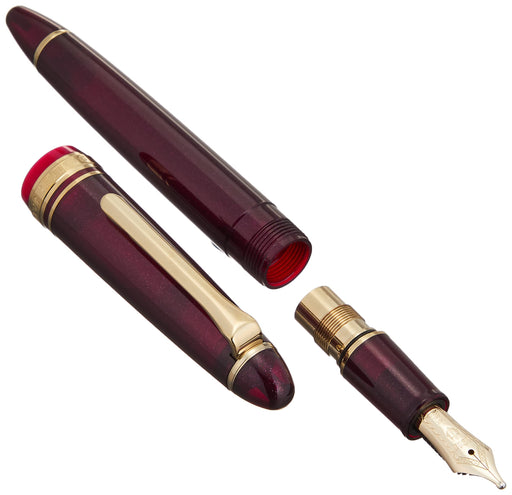 Sailor Fountain Pen Profit - Shining Red with Light Gold Trim Zoom Nib 11-1038-730-Kiichin - The #1 Place for Japanese Goods in Your Hand!