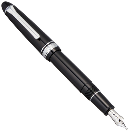 Sailor Fountain Pen Profit Light with Silver Trim and Zoom Black Model 11-1039-720-Kiichin - The #1 Place for Japanese Goods in Your Hand!