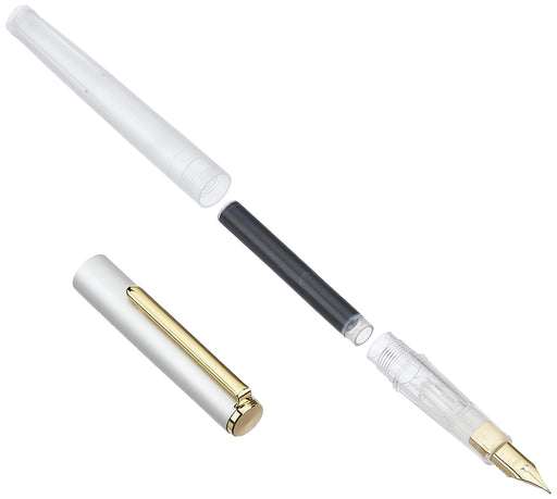 Sailor Kitera Hiace Neo Clear Gold Silver Fountain Pen 11-8026-219-Kiichin - The #1 Place for Japanese Goods in Your Hand!