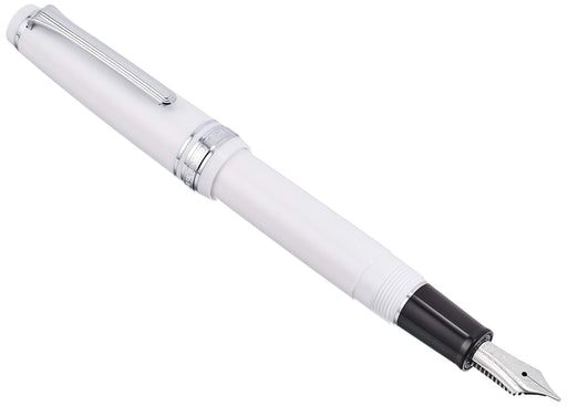 Sailor Professional Gear Slim Fountain Pen Bold Silver White 11-1222-610-Kiichin - The #1 Place for Japanese Goods in Your Hand!