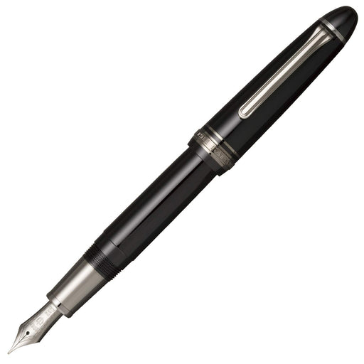 Sailor Profit Black Luster Medium Point Fountain Pen Model 11-3048-420-Kiichin - The #1 Place for Japanese Goods in Your Hand!