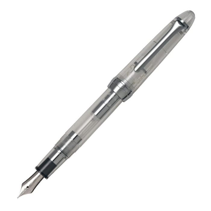Sailor Fountain Pen Profit Lite Silver Trim Demonstrator Music Nib 11-1075-900