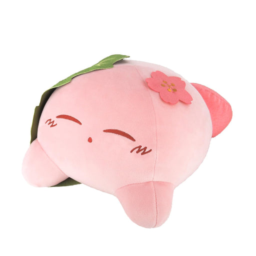 Sanei Boeki Kirby Sakuramochi Plush Toy S Fluffy Japanese Collection 12x15x9cm-Kiichin - The #1 Place for Japanese Goods in Your Hand!