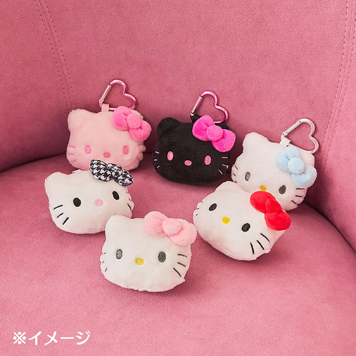 Sanrio Pink Hello Kitty Face-Shaped Mascot Holder - I Love Hello Kitty-Kiichin - The #1 Place for Japanese Goods in Your Hand!