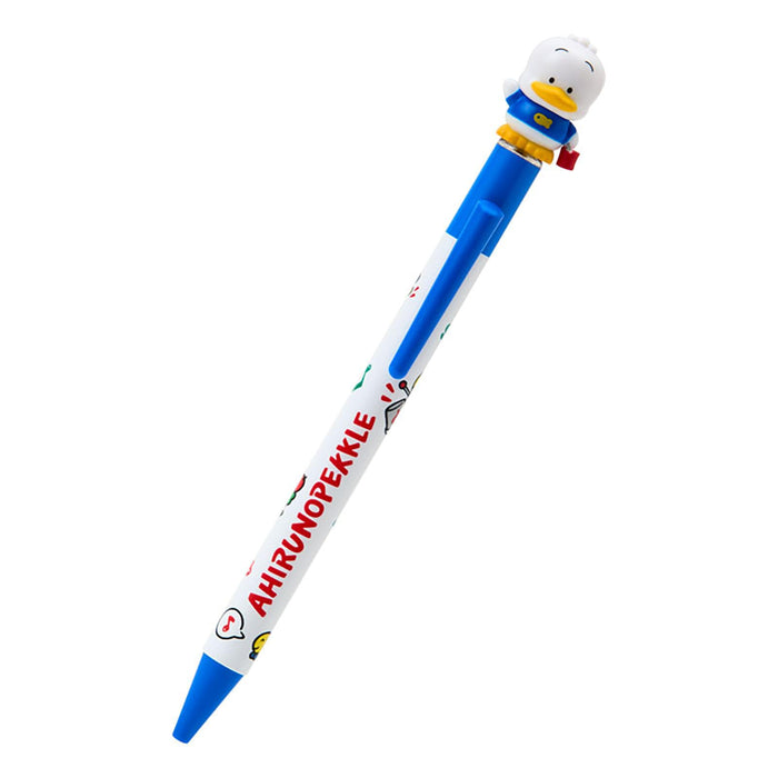 Sanrio Pekkle the Duck Mascot Ballpoint Pen Black Ink ABS Resin