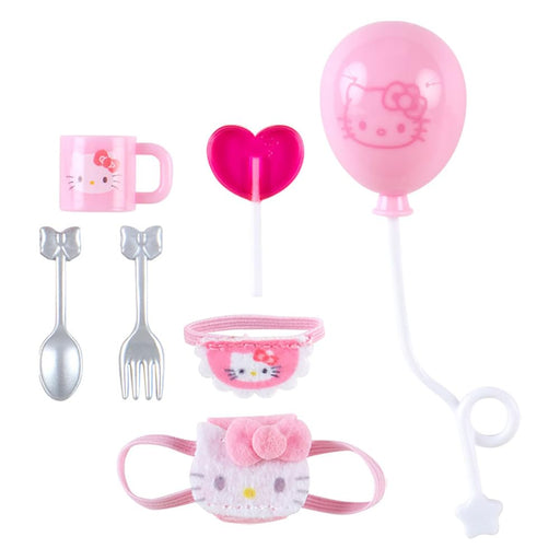 Sanrio Mini Pitatto Friends Hello Kitty Accessory Set Dress Up Supplies 16x8x2.5 cm-Kiichin - The #1 Place for Japanese Goods in Your Hand!