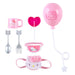 Sanrio Mini Pitatto Friends Hello Kitty Accessory Set Dress Up Supplies 16x8x2.5 cm-Kiichin - The #1 Place for Japanese Goods in Your Hand!