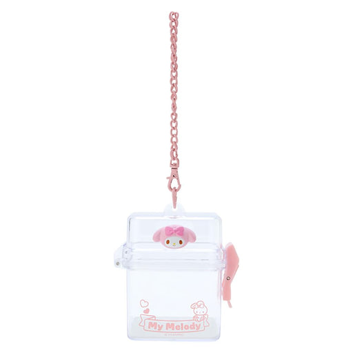 Sanrio My Melody Mini Clear Case 8x8x4cm 604461 - Pitatto Friends Customization Supplies-Kiichin - The #1 Place for Japanese Goods in Your Hand!