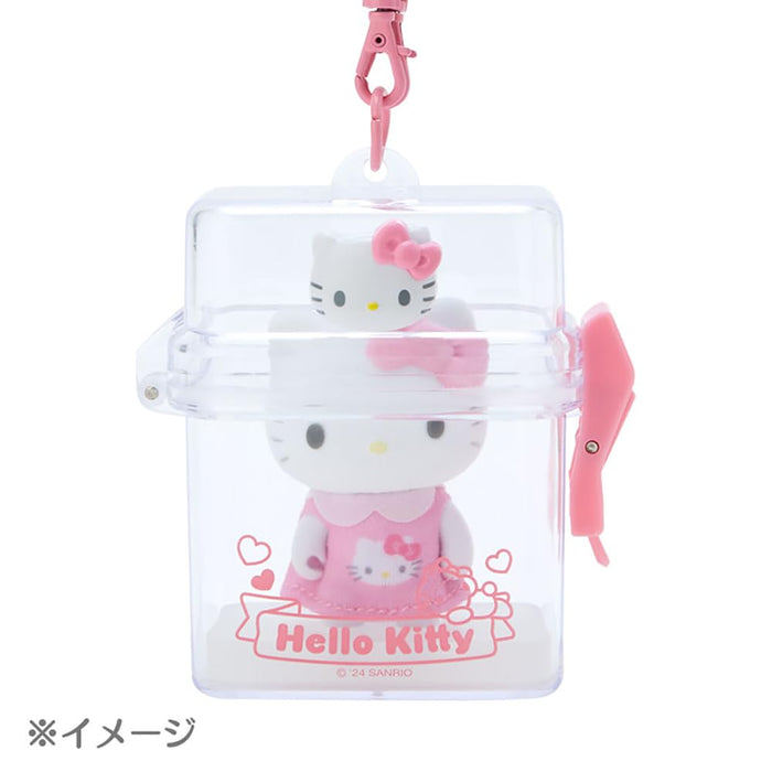 Sanrio My Melody Mini Clear Case 8x8x4cm 604461 - Pitatto Friends Customization Supplies-Kiichin - The #1 Place for Japanese Goods in Your Hand!