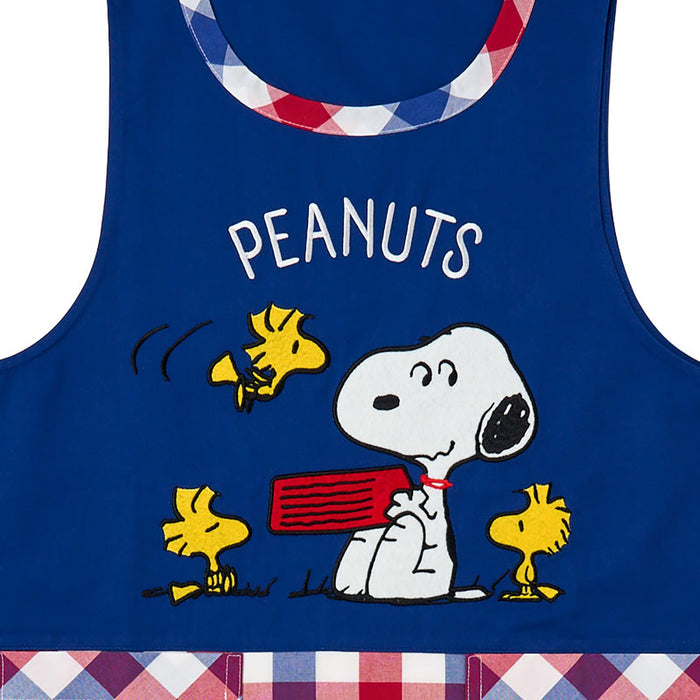 Sanrio Snoopy Orchid Apron 100% Cotton for Chefs and Home Cooking-Kiichin - The #1 Place for Japanese Goods in Your Hand!