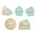 Sanrio Sticker Set Hangyodon 437671 - Cute & Durable Stickers Collection-Kiichin - The #1 Place for Japanese Goods in Your Hand!
