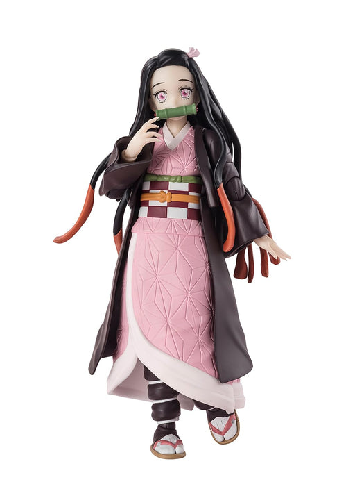 Bandai Spirits Kimetsu No Yaiba Nezuko Kamado 130mm PVC ABS Movable Figure by SH Figuarts-Kiichin - The #1 Place for Japanese Goods in Your Hand!