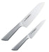 Shimomura Kougyou NVD-50 Knife Set Japan Molybdenum Vanadium Steel Santoku 165mm/Petty 125mm-Kiichin - The #1 Place for Japanese Goods in Your Hand!