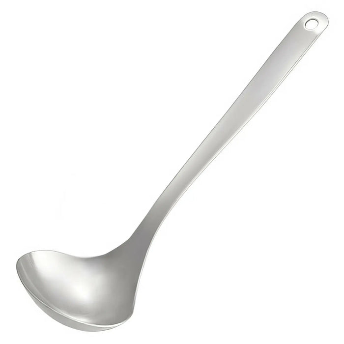 Sori Yanagi Large Stainless Steel Ladle - Premium Quality-Kiichin - The #1 Place for Japanese Goods in Your Hand!