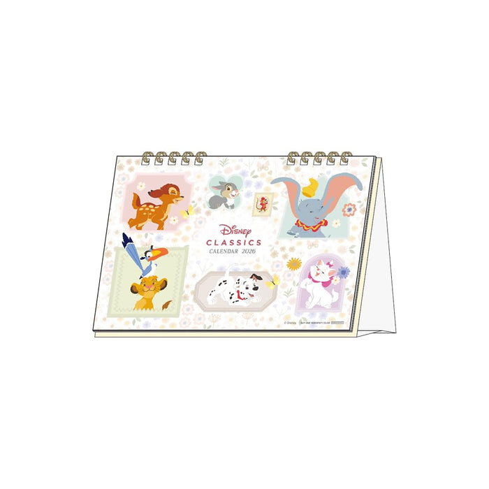 Sun-Star Stationery Disney 2026 Classic Desktop Calendar S8521549