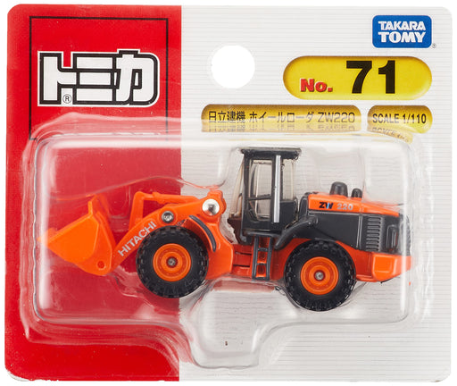 Takara Tomy Tomica Wheel Loader Zw220 - No.071 Hitachi Construction Mini Car Toy for 3+-Kiichin - The #1 Place for Japanese Goods in Your Hand!