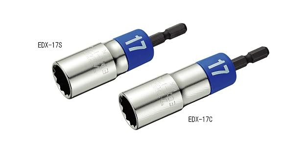 Top Kogyo Alpha Scaffolding Clamp Socket 17mm 12-Sided Drill Adapter-Kiichin - The #1 Place for Japanese Goods in Your Hand!