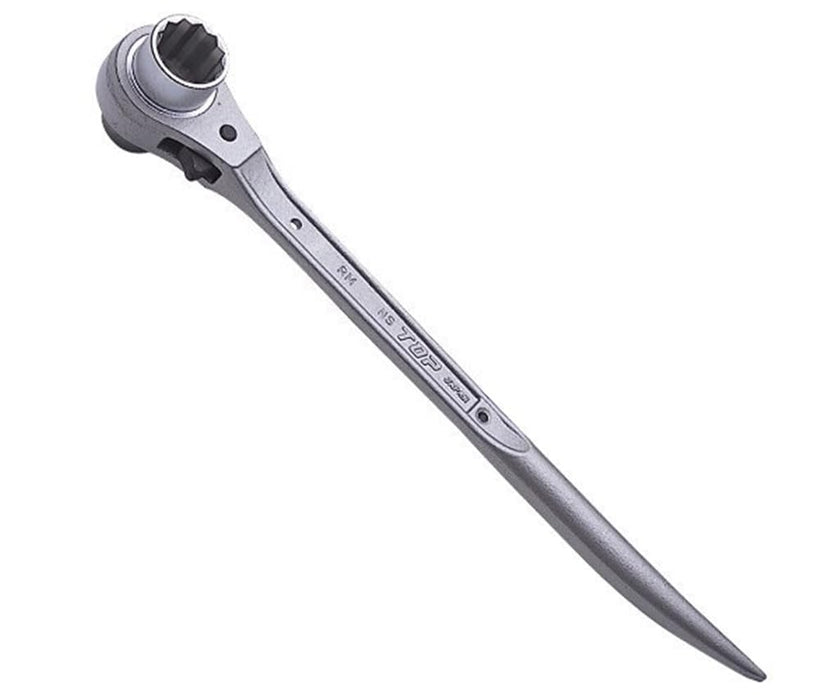 Top Kogyo Bent Ratchet Wrench 17x19mm - Carpentry Tools Made in Japan-Kiichin - The #1 Place for Japanese Goods in Your Hand!