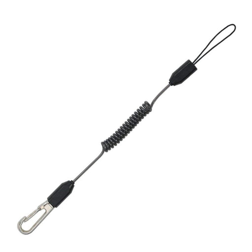 Top Kogyo Compact Black Safety Cord SFC-206BK Direct Attachment - Japan Made-Kiichin - The #1 Place for Japanese Goods in Your Hand!