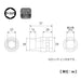 Top Kogyo Impact Socket 22mm Diameter 57mm Length Hexagonal PT-822 Japan Made-Kiichin - The #1 Place for Japanese Goods in Your Hand!