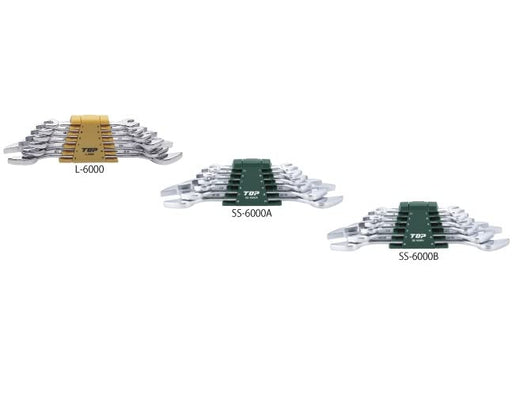 Top Kogyo Spear Shape Liner Spanner Set SS-6000A Lightweight Made in Japan-Kiichin - The #1 Place for Japanese Goods in Your Hand!