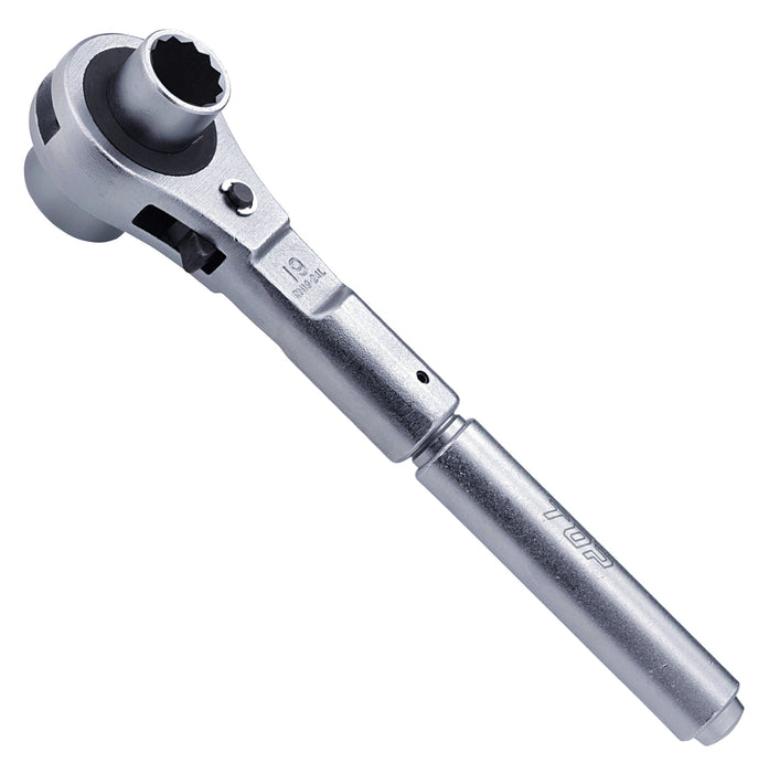Top Kogyo Main Pipe Wrench with Telescopic Handle 19X24mm 245-300mm-Kiichin - The #1 Place for Japanese Goods in Your Hand!