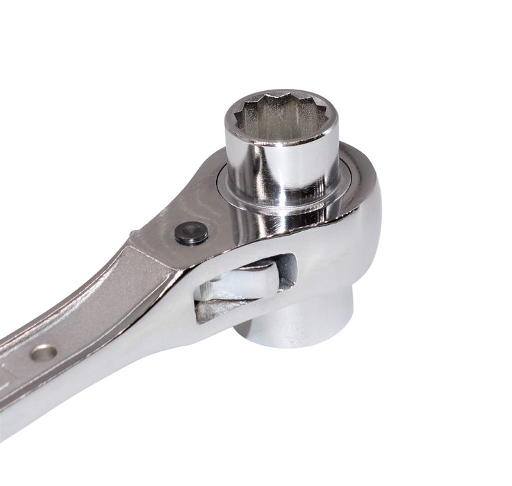 Top Kogyo Twist Ratchet Wrench 17x21mm for Construction Workers Japan Made-Kiichin - The #1 Place for Japanese Goods in Your Hand!