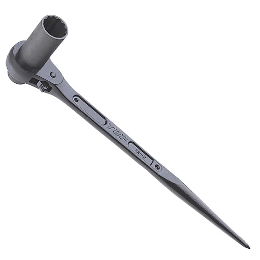 Top Kogyo Ultra Long Ratchet Wrench 19x24mm for Scaffolding and Construction-Kiichin - The #1 Place for Japanese Goods in Your Hand!