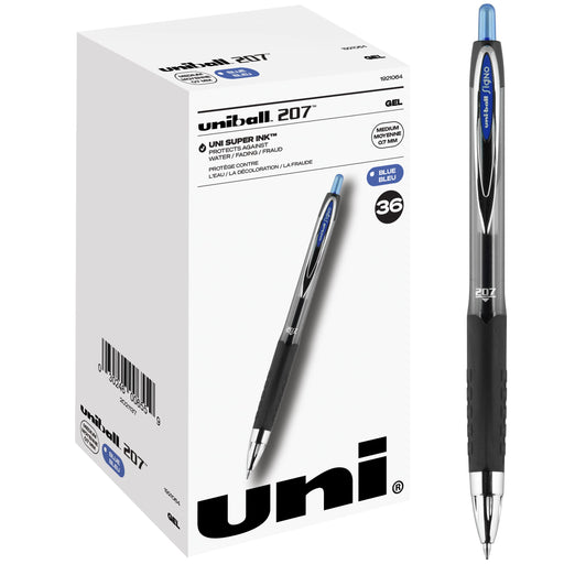 Mitsubishi Pencil Uni-Ball 207 Bulk Pack of 36 Premium Quality Pens-Kiichin - The #1 Place for Japanese Goods in Your Hand!