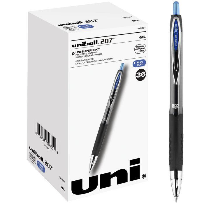 Mitsubishi Pencil Uni-Ball 207 Bulk Pack of 36 Premium Quality Pens-Kiichin - The #1 Place for Japanese Goods in Your Hand!